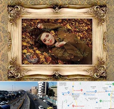 تبدیل عکس به تابلو فرش در پیروزی 