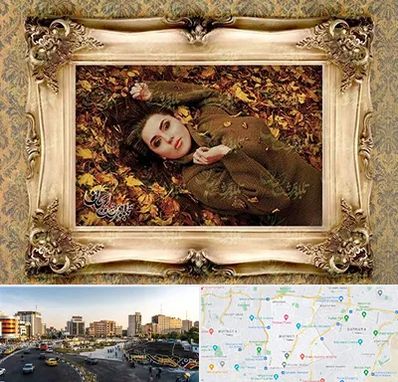 تبدیل عکس به تابلو فرش در منطقه 7 تهران