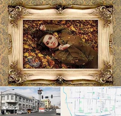 تبدیل عکس به تابلو فرش در 17شهریور