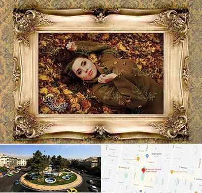 تبدیل عکس به تابلو فرش در هفت حوض 