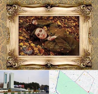 تبدیل عکس به تابلو فرش در بلوار فلسیطین مشهد
