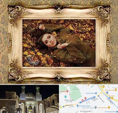 تبدیل عکس به تابلو فرش در زرگری شیراز 