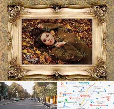 تبدیل عکس به تابلو فرش در شریعتی