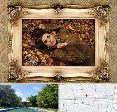 تبدیل عکس به تابلو فرش در هشت بهشت اصفهان 