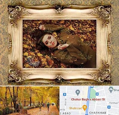 تبدیل عکس به تابلو فرش در چهارباغ اصفهان 