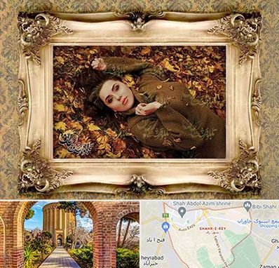 تبدیل عکس به تابلو فرش در شهر ری