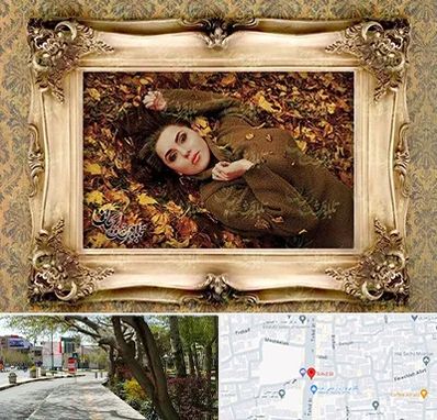 تبدیل عکس به تابلو فرش در خیابان توحید اصفهان 