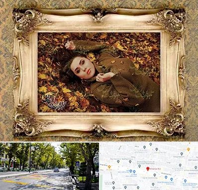تبدیل عکس به تابلو فرش در میرداماد