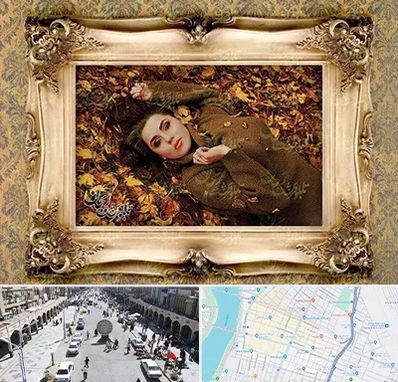 تبدیل عکس به تابلو فرش در نادری اهواز 