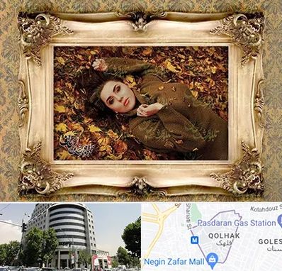 تبدیل عکس به تابلو فرش در قلهک 