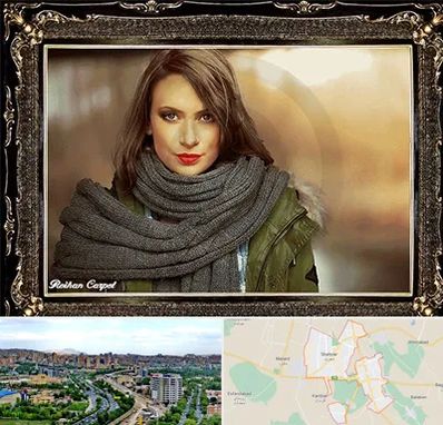 تابلو فرش چهره در شهریار