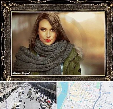 تابلو فرش چهره در نادری اهواز 