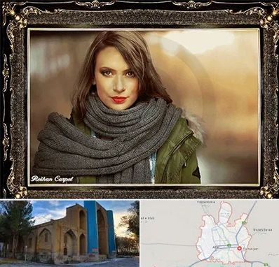 تابلو فرش چهره در اهر