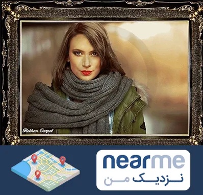 تابلو فرش چهره در نزدیک من