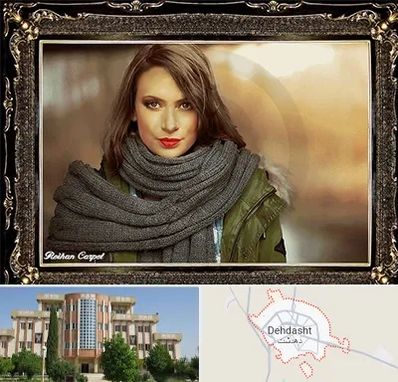 تابلو فرش چهره در دهدشت