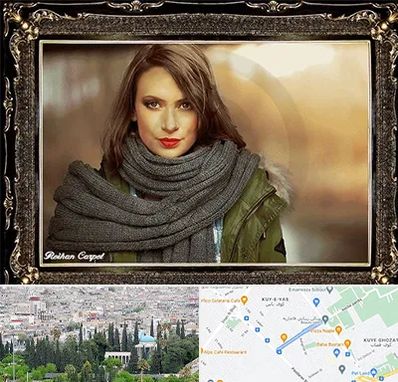 تابلو فرش چهره در محلاتی شیراز 