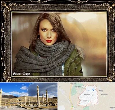 تابلو فرش چهره در مرودشت