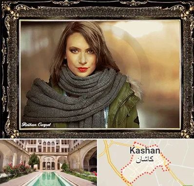 تابلو فرش چهره در کاشان