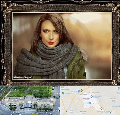 تابلو فرش چهره در نسیم شهر