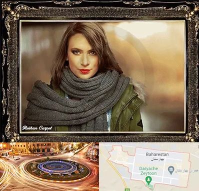 تابلو فرش چهره در بهارستان