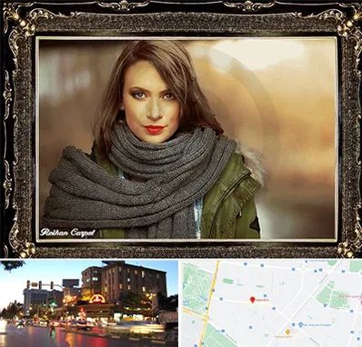 تابلو فرش چهره در بلوار سجاد مشهد 