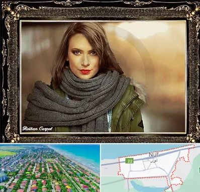 تابلو فرش چهره در نور