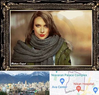 تابلو فرش چهره در آجودانیه 