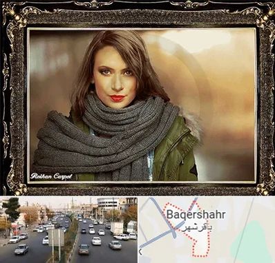 تابلو فرش چهره در باقرشهر