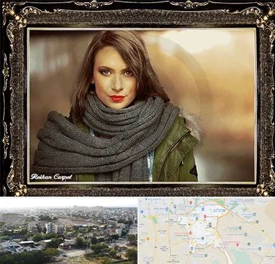 تابلو فرش چهره در منطقه 20 تهران 