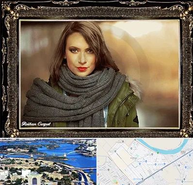 تابلو فرش چهره در کوروش اهواز 