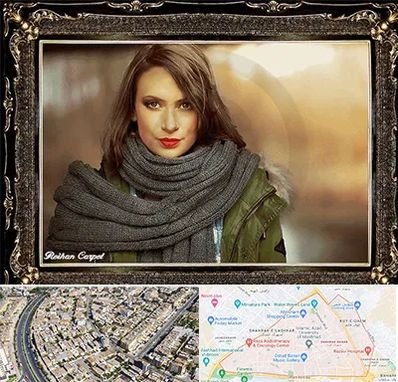 تابلو فرش چهره در شهرک غرب مشهد 