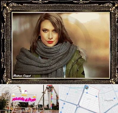 تابلو فرش چهره در پادادشهر اهواز