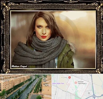 تابلو فرش چهره در فاز سه اندیشه