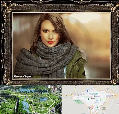 تابلو فرش چهره در بجنورد