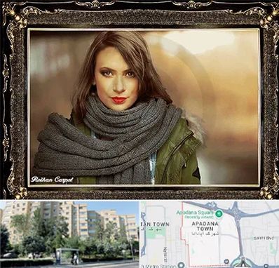 تابلو فرش چهره در آپادانا