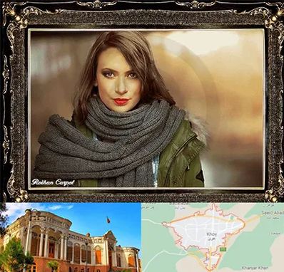 تابلو فرش چهره در خوی