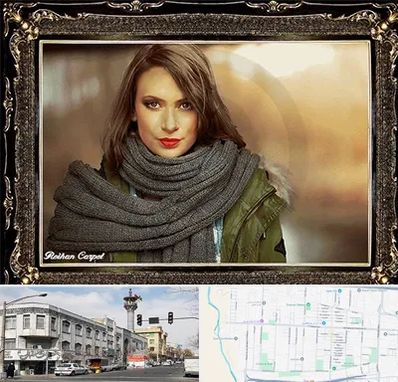 تابلو فرش چهره در 17شهریور