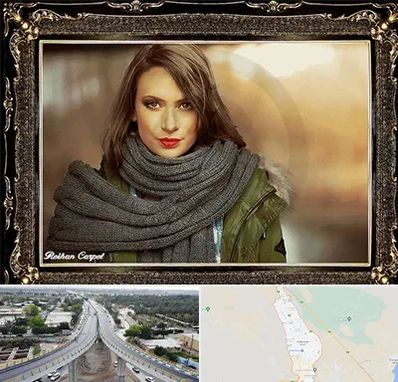 تابلو فرش چهره در اندیمشک