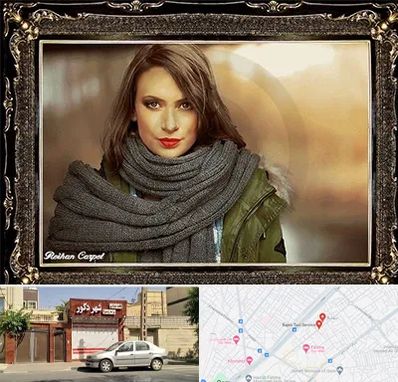 تابلو فرش چهره در باجک قم