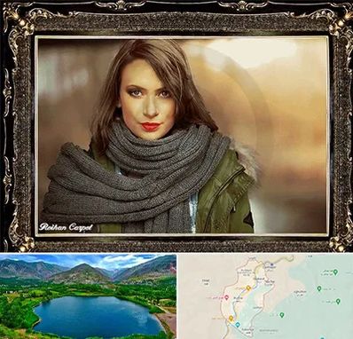 تابلو فرش چهره در رودبار