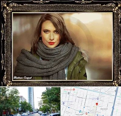 تابلو فرش چهره در امامت مشهد 