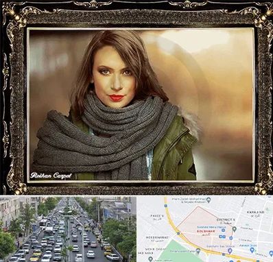 تابلو فرش چهره در گلشهر کرج 