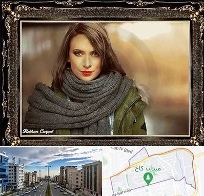 تابلو فرش چهره در سعادت آباد 