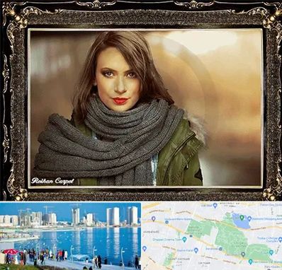 تابلو فرش چهره در چیتگر 