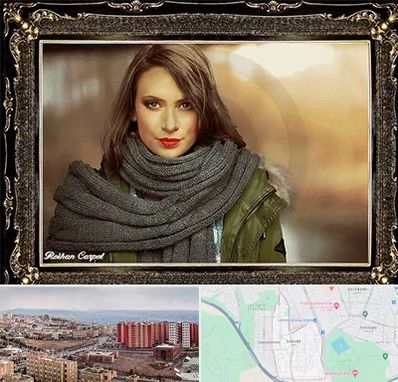 تابلو فرش چهره در سهند تبریز