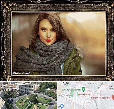 تابلو فرش چهره در جهانشهر کرج 