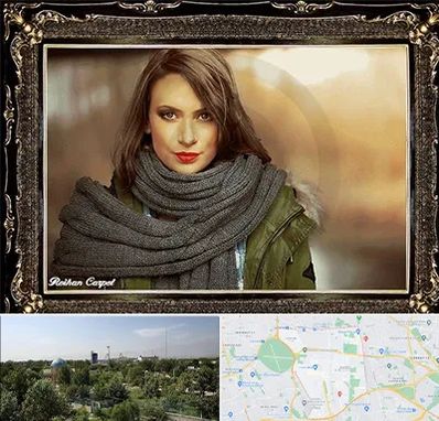 تابلو فرش چهره در منطقه 16 تهران 