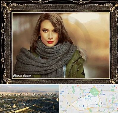 تابلو فرش چهره در منطقه 19 تهران 