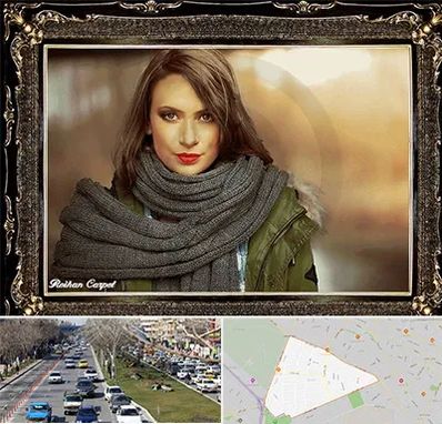 تابلو فرش چهره در احمدآباد مشهد 