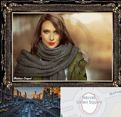 تابلو فرش چهره در نواب 